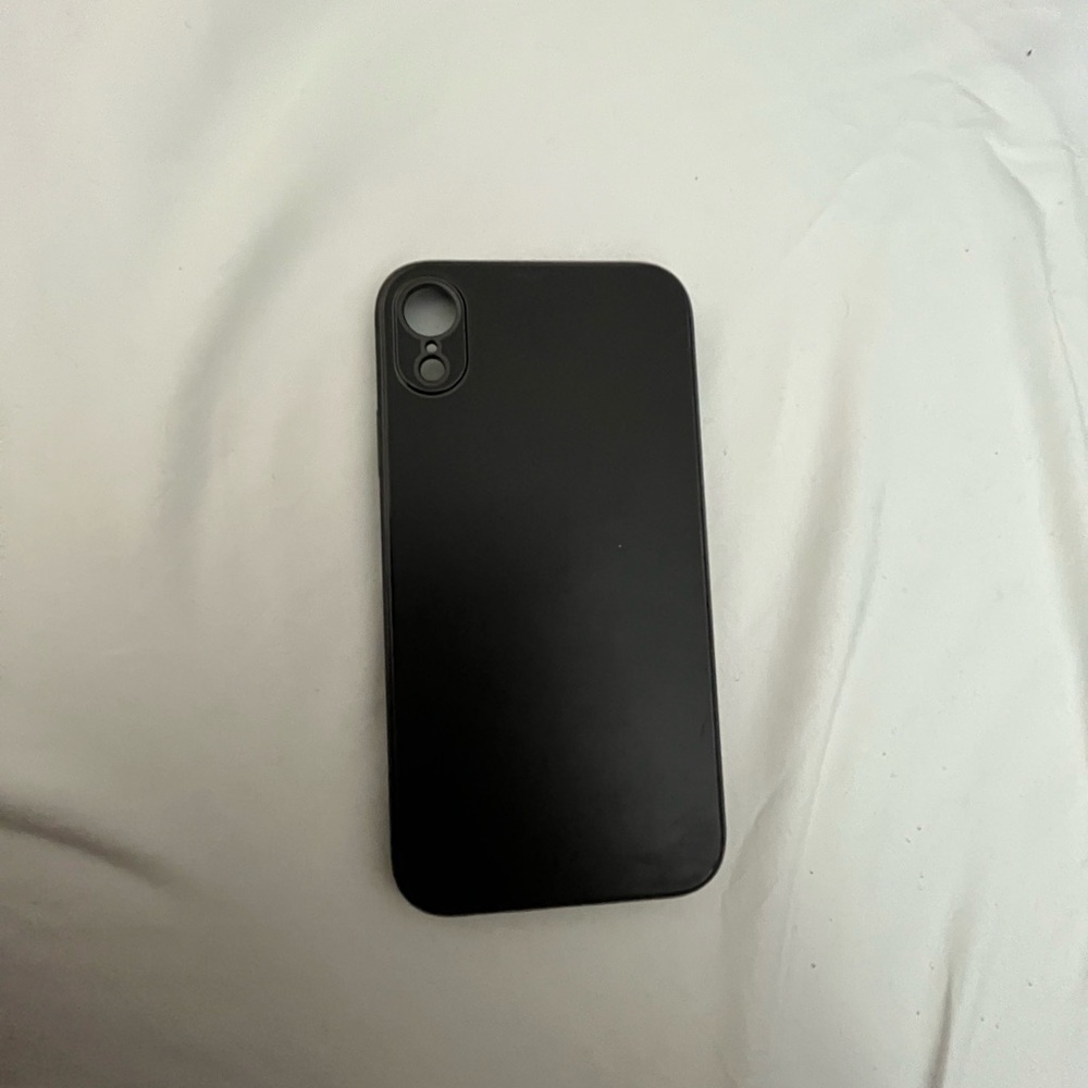 black shein iphone xr phone case